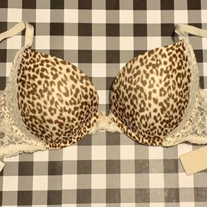 Victoria's Secret Dream Angels Push-up Cheetah Bra